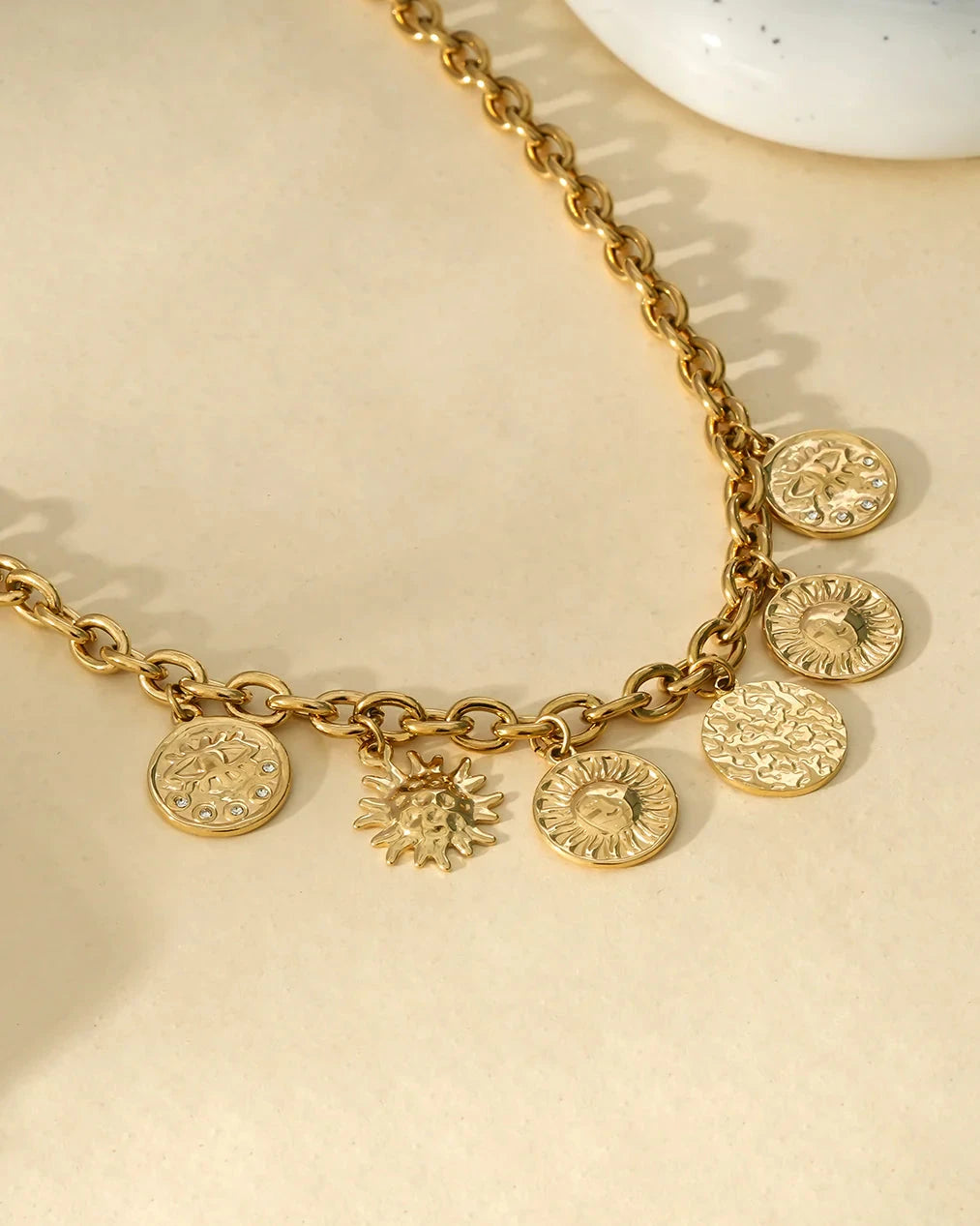 Suns Charms Necklace
