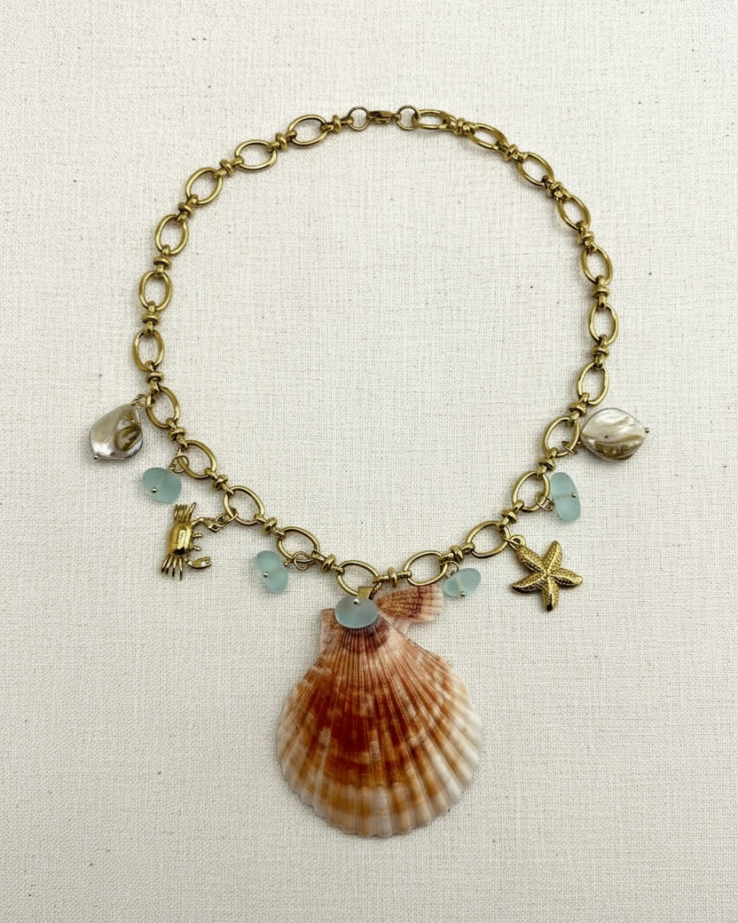Marine Soul Charm Necklace