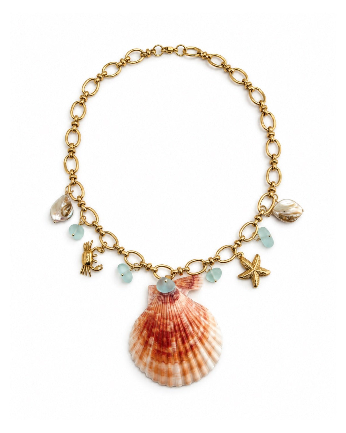 Marine Soul Charm Necklace