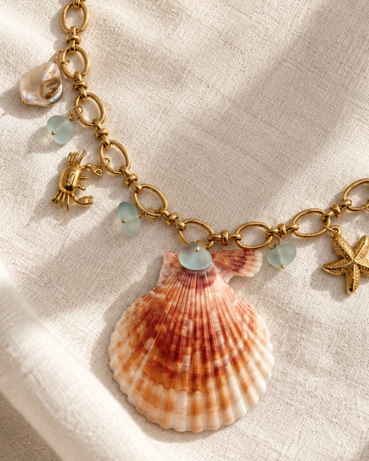 Marine Soul Charm Necklace