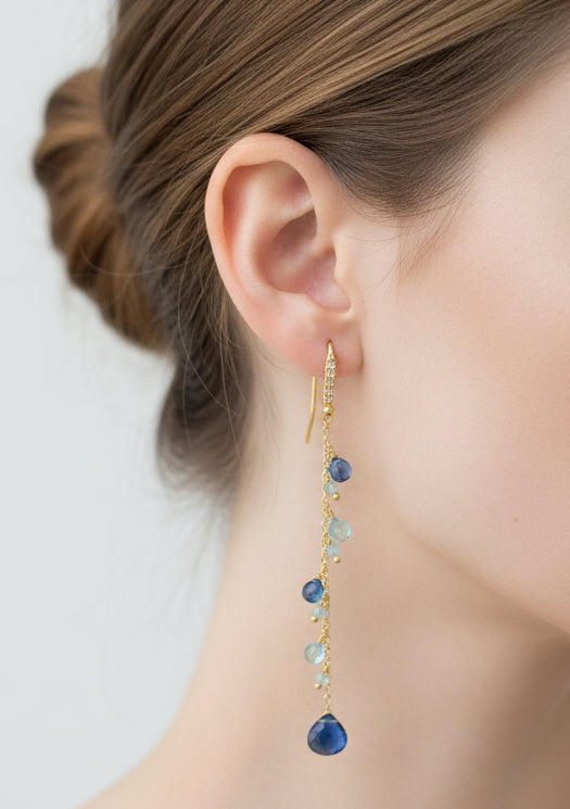 Azure Drops Earrings
