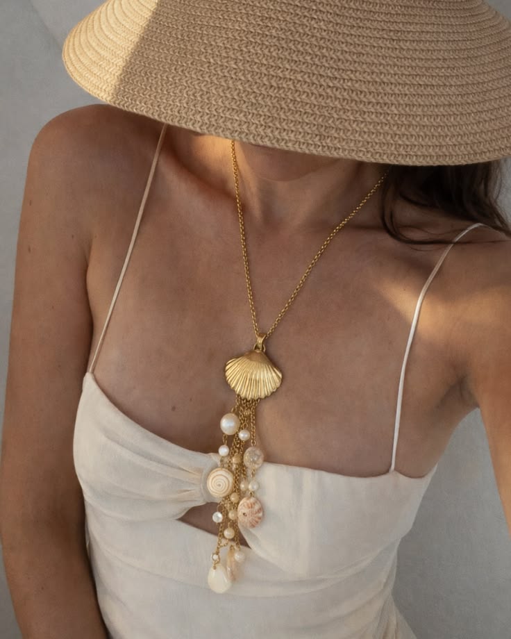 Golden Shell Necklace