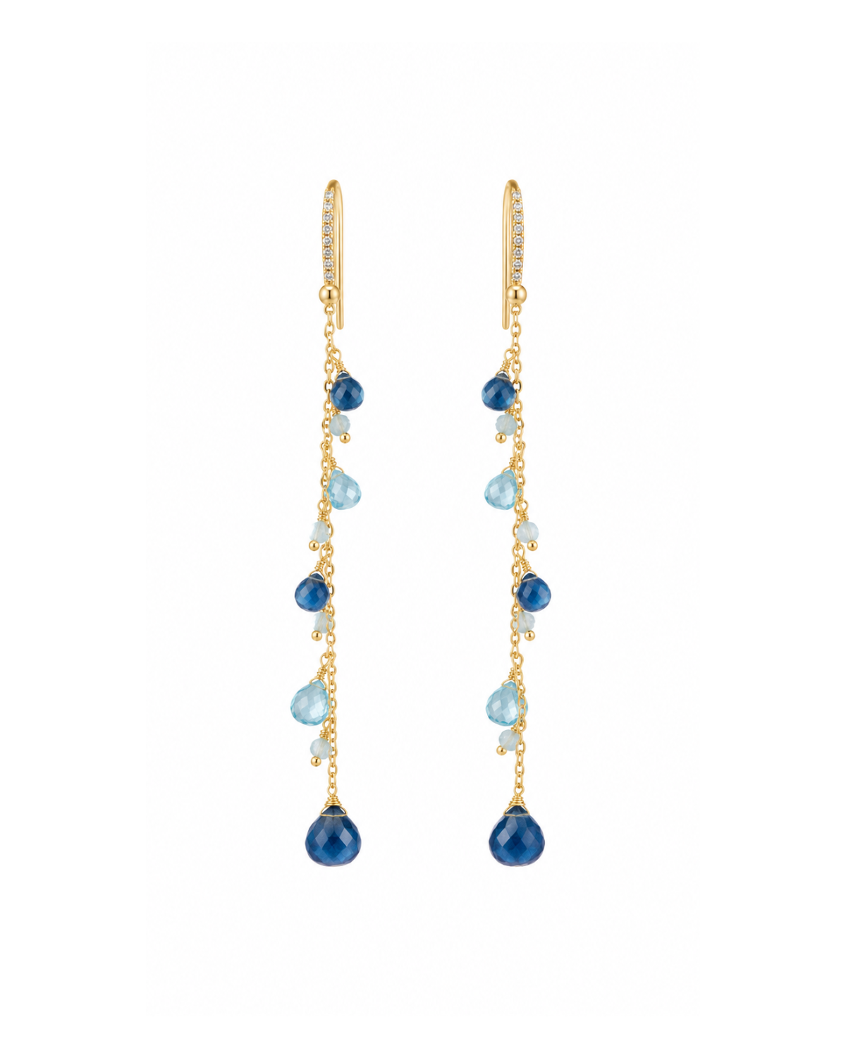 Azure Drops Earrings