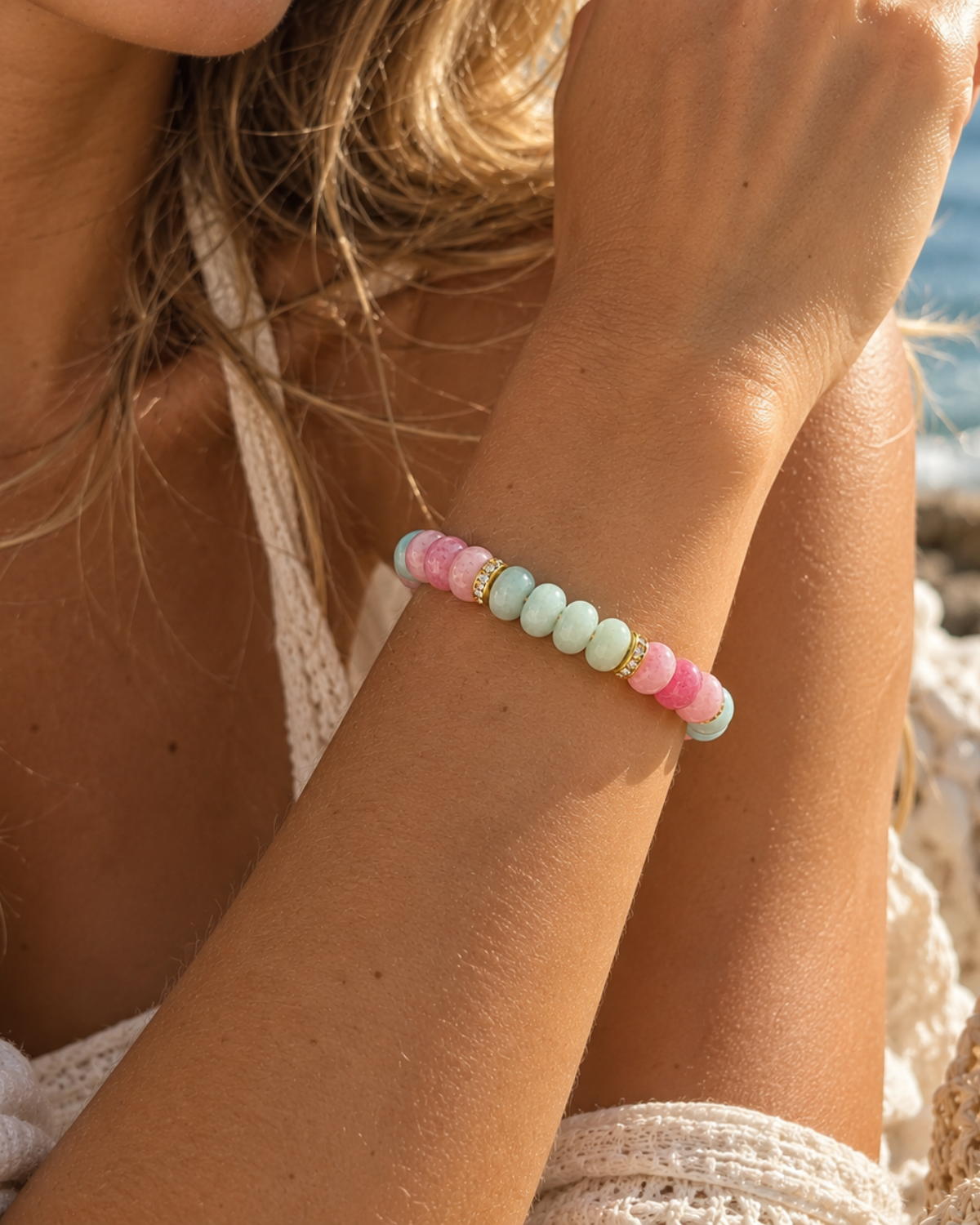 Candy Agate Bracelet