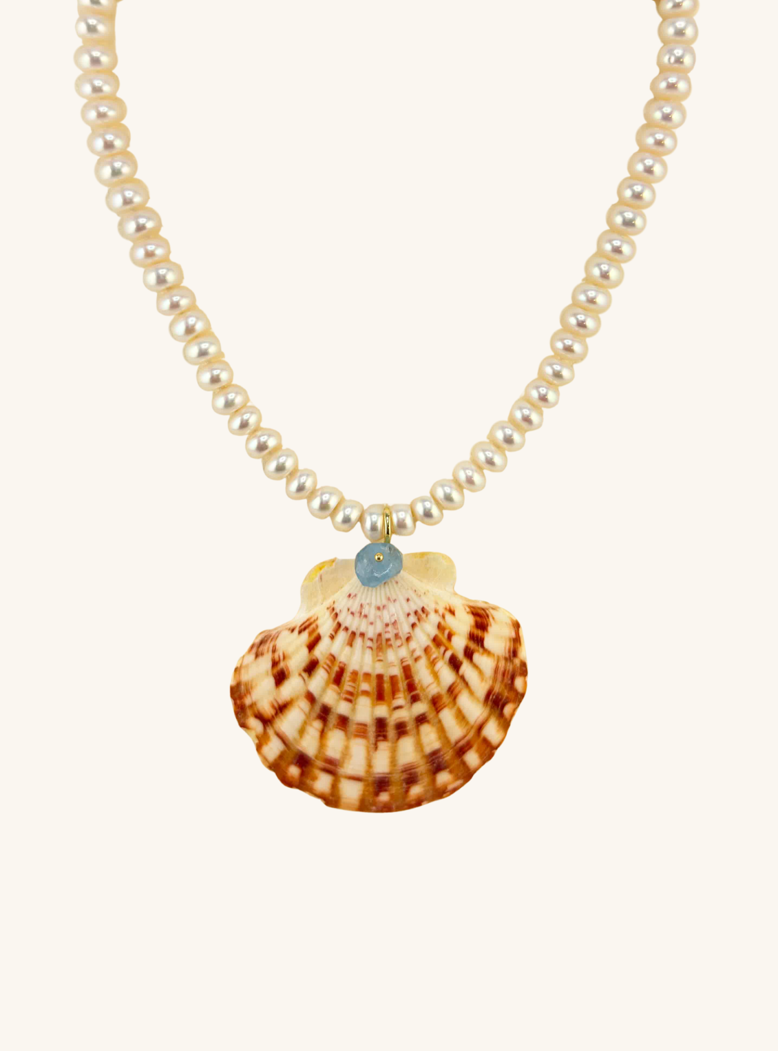 Captiva Sea Necklace- Pearl