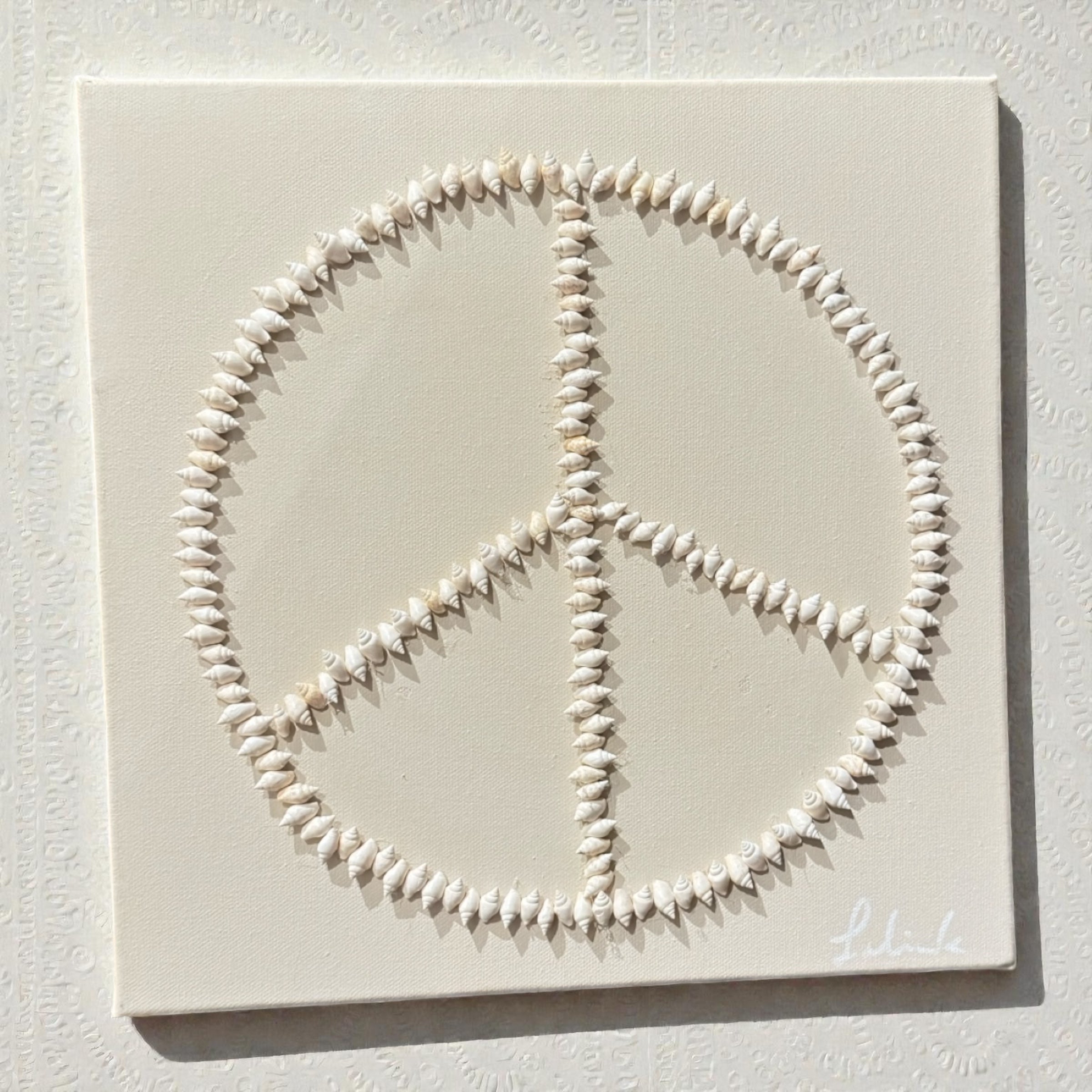 Shell Peace Art