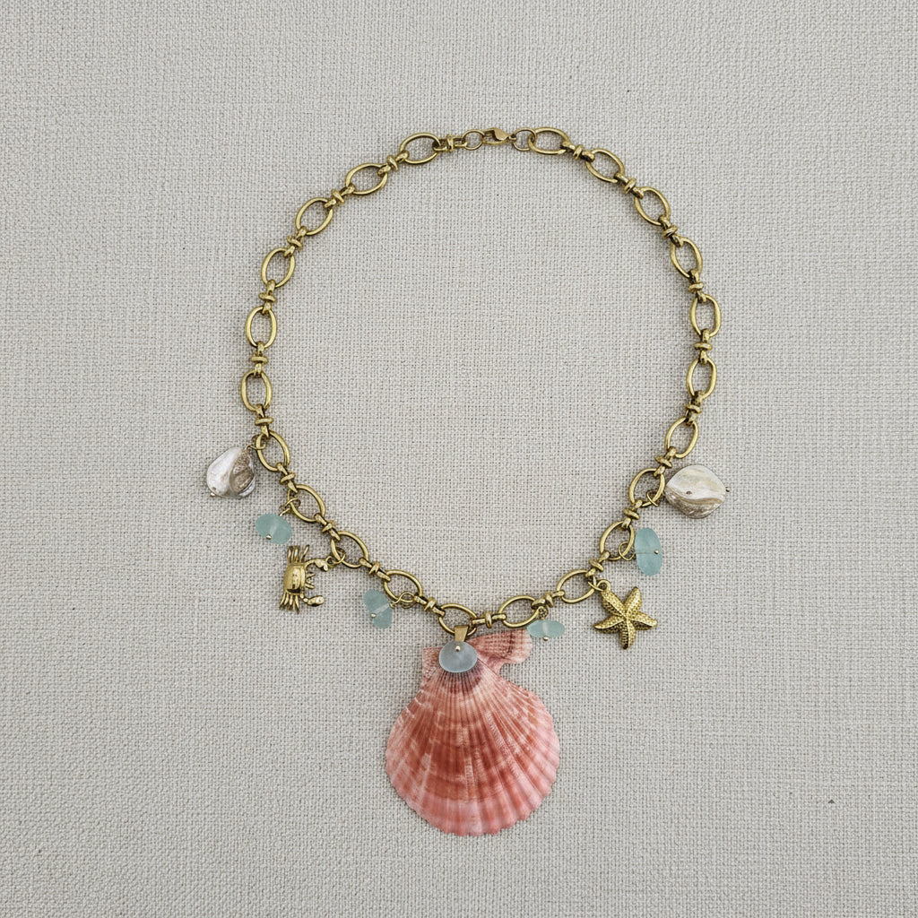 Mariale Tide Charm Necklace