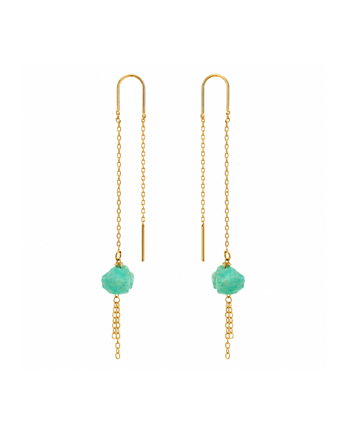 Emerald Cascade Earrings