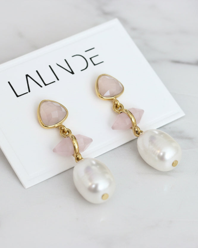 Baroque Rose Earrings