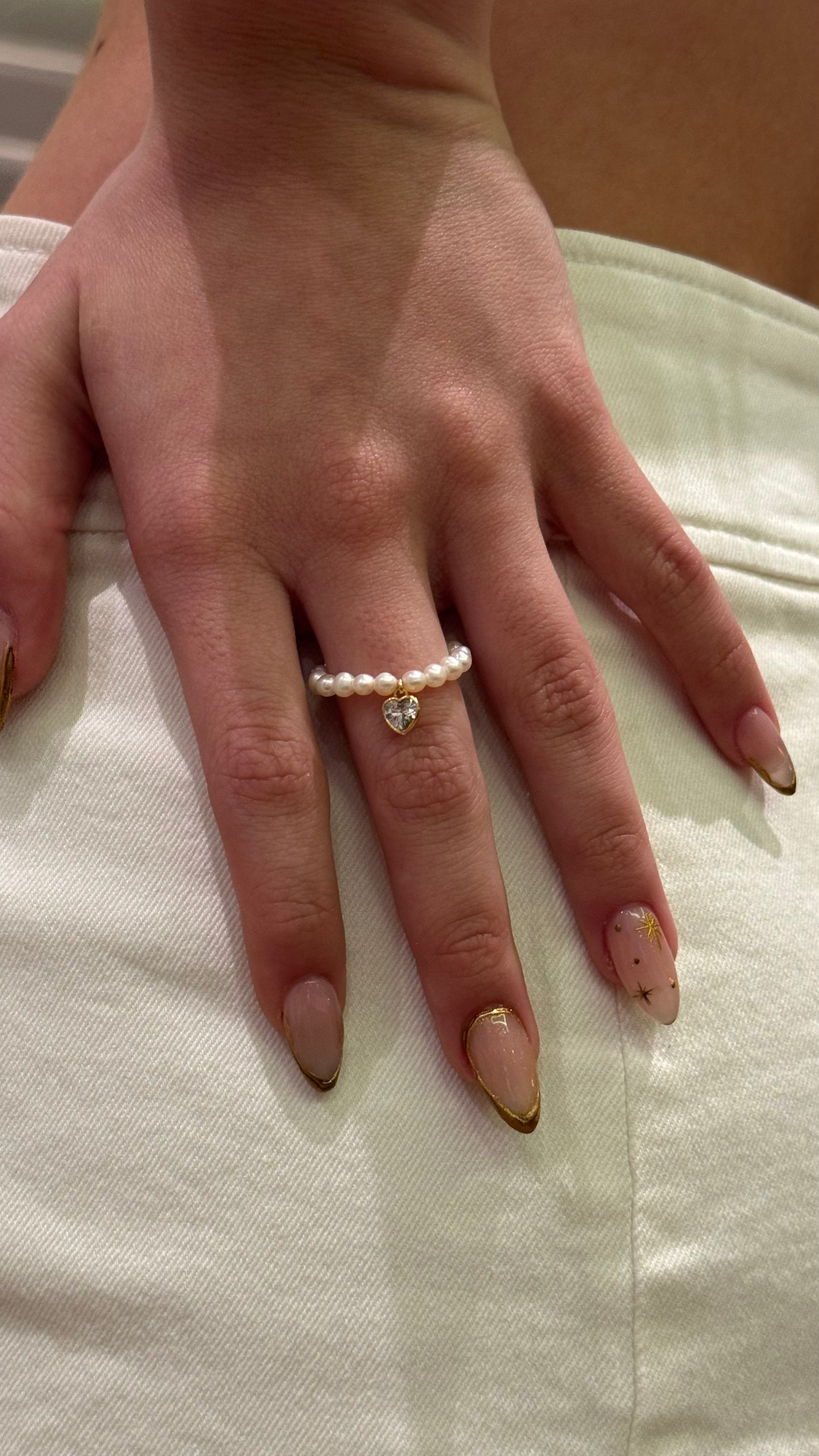 Amora Pearl Ring