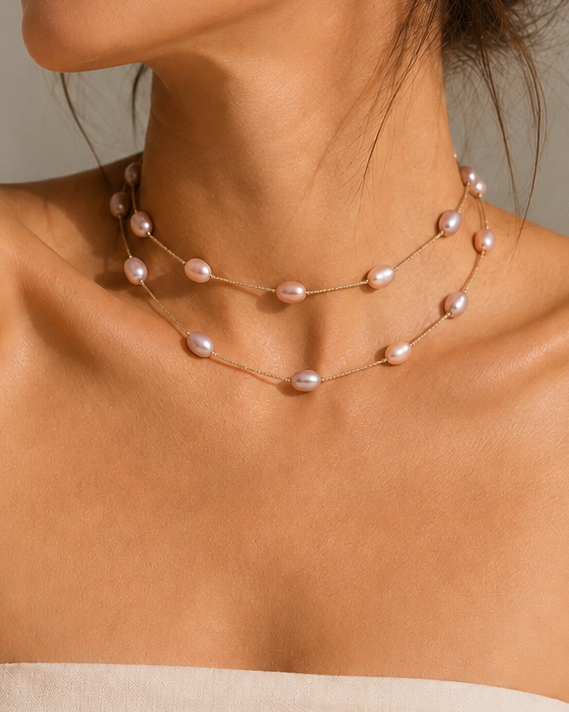 Rosée Pearl Necklace
