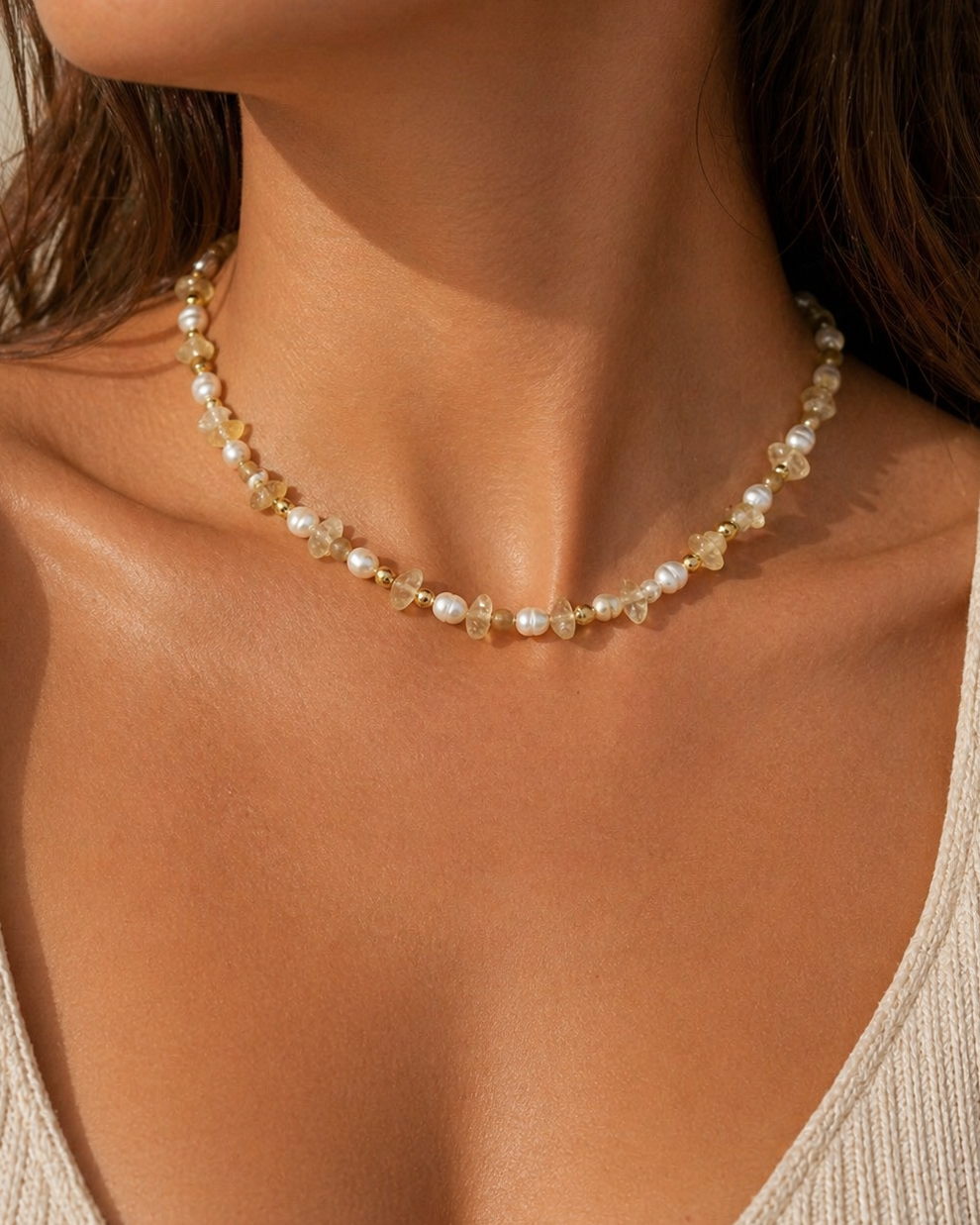 Aura Necklace- Lemonade