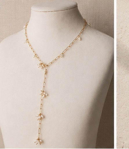 Pearl Cascade Necklace
