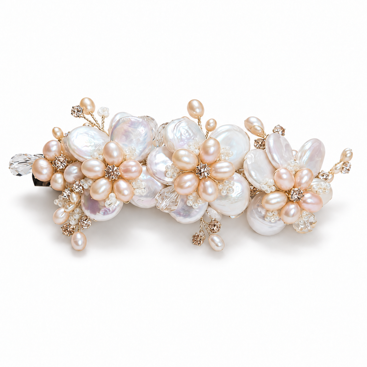 Pearl Garden Barrette