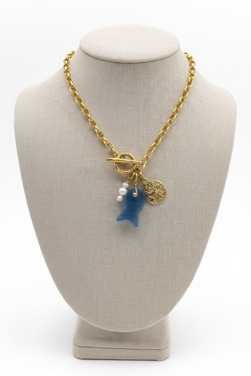 Azure Heirloom Necklace