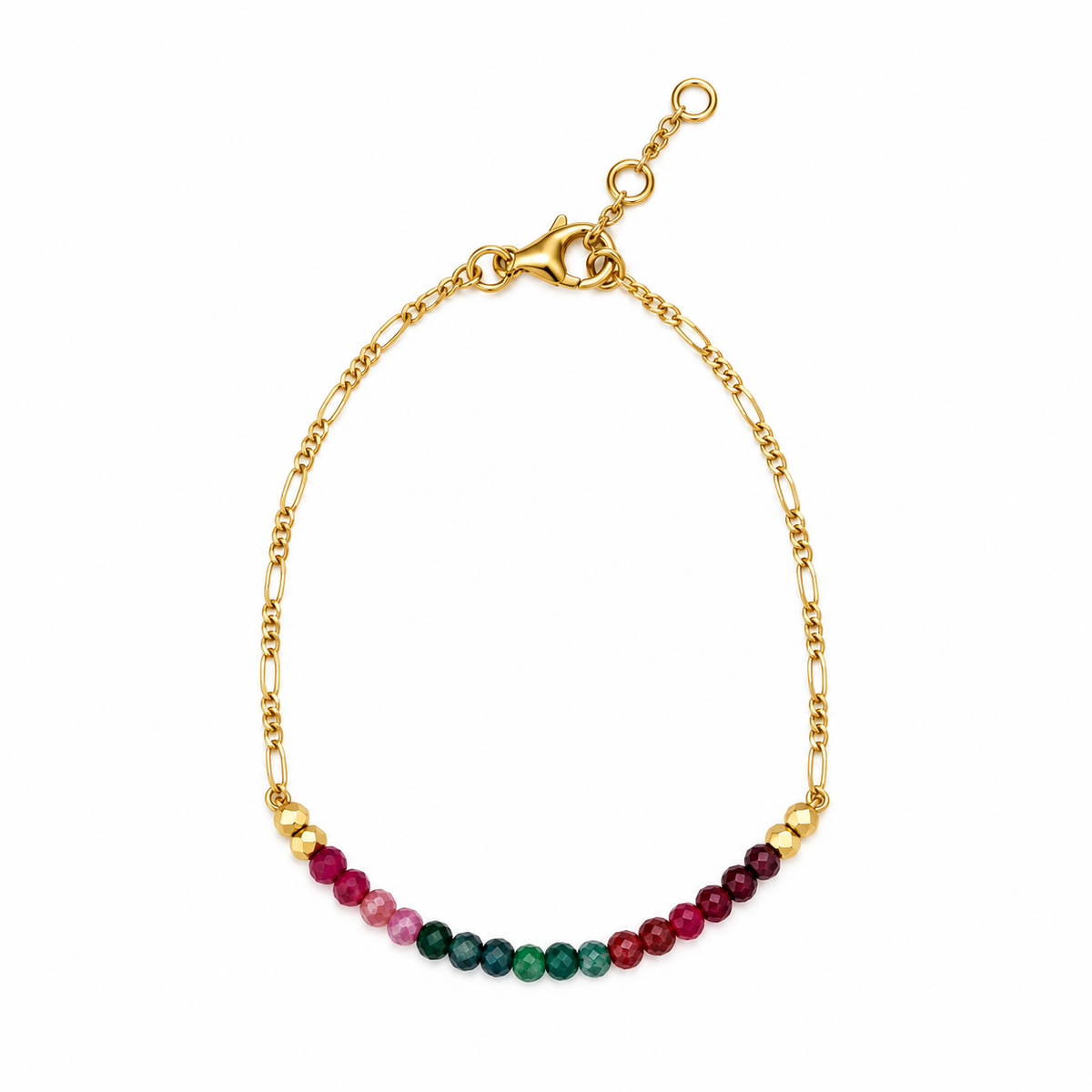 Watermelon Tourmaline Bracelet