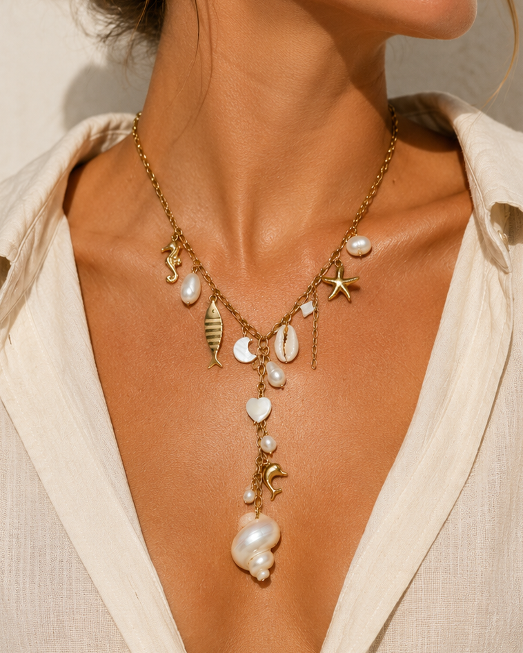 Isla Treasure Lariat Necklace