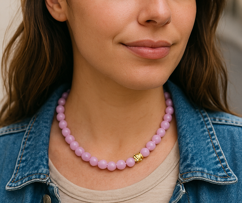 Bloom Necklace - peony