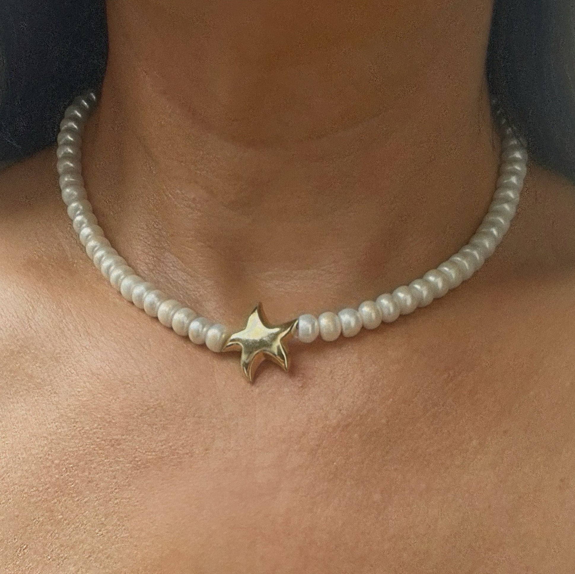 Starfish Pearls Necklace