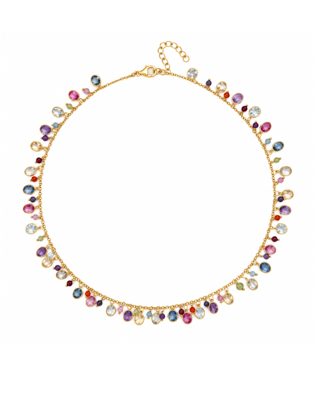 Mixed Stone Necklace
