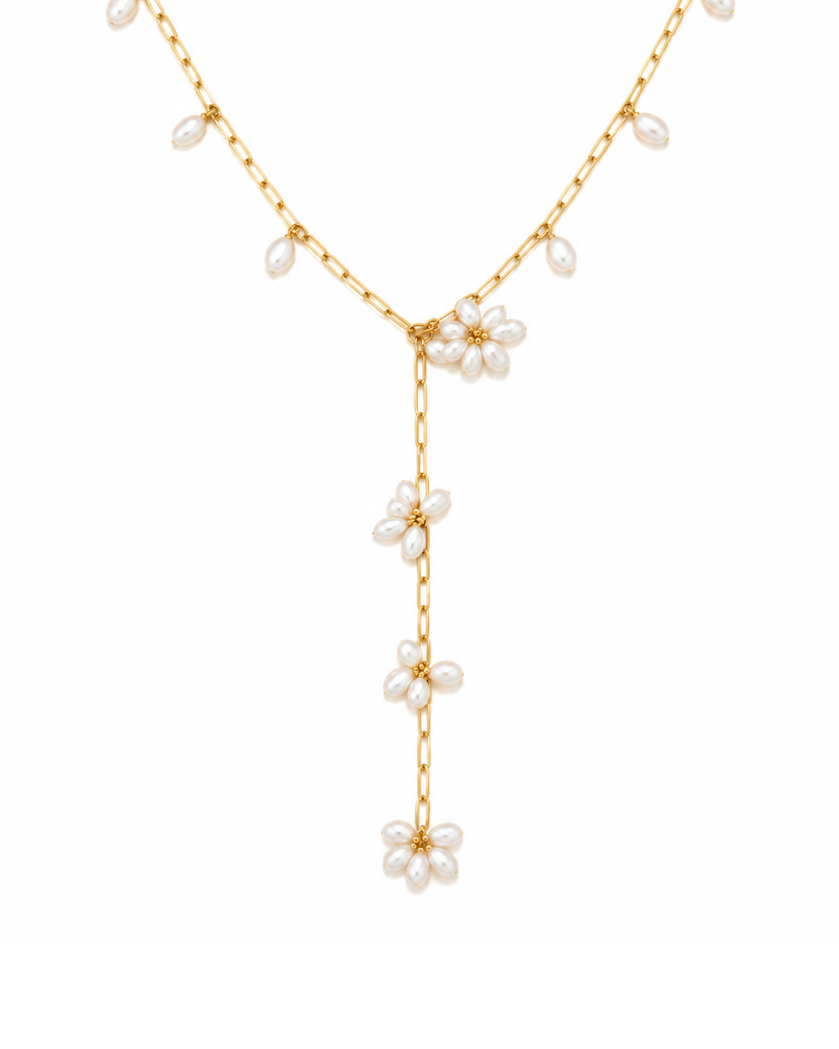 Pearl Cascade Necklace
