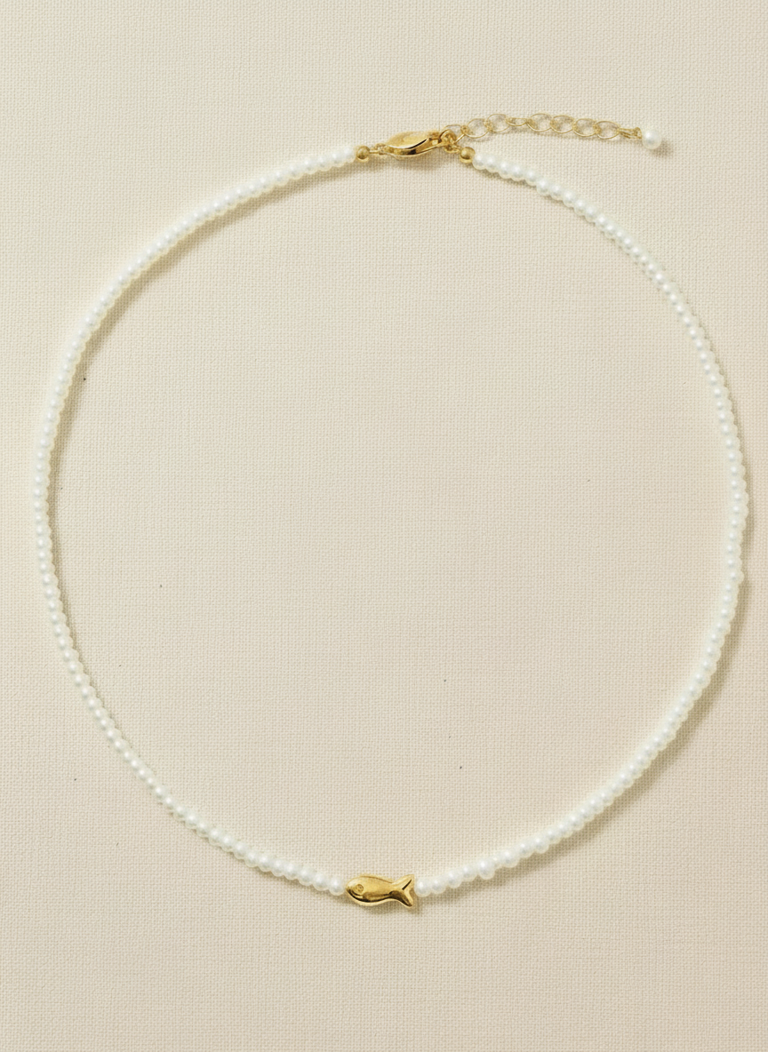 Golden Flow necklace
