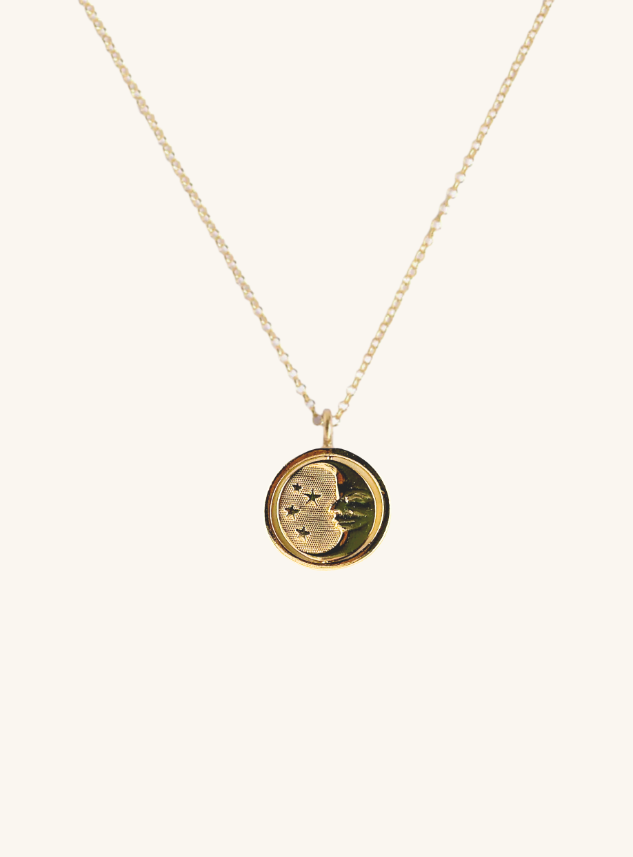 Day and Night Charm Necklace