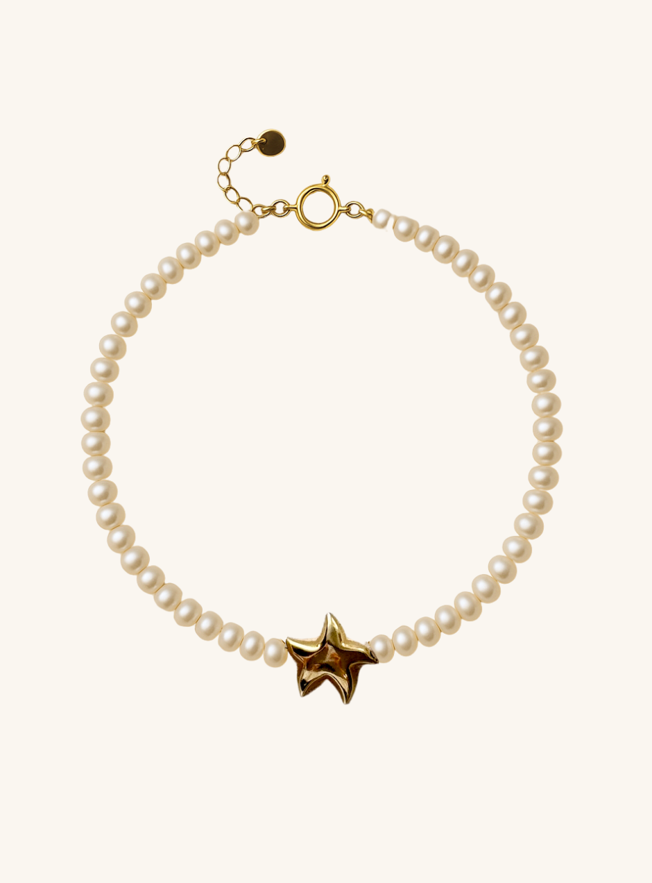 Starfish Pearls Necklace