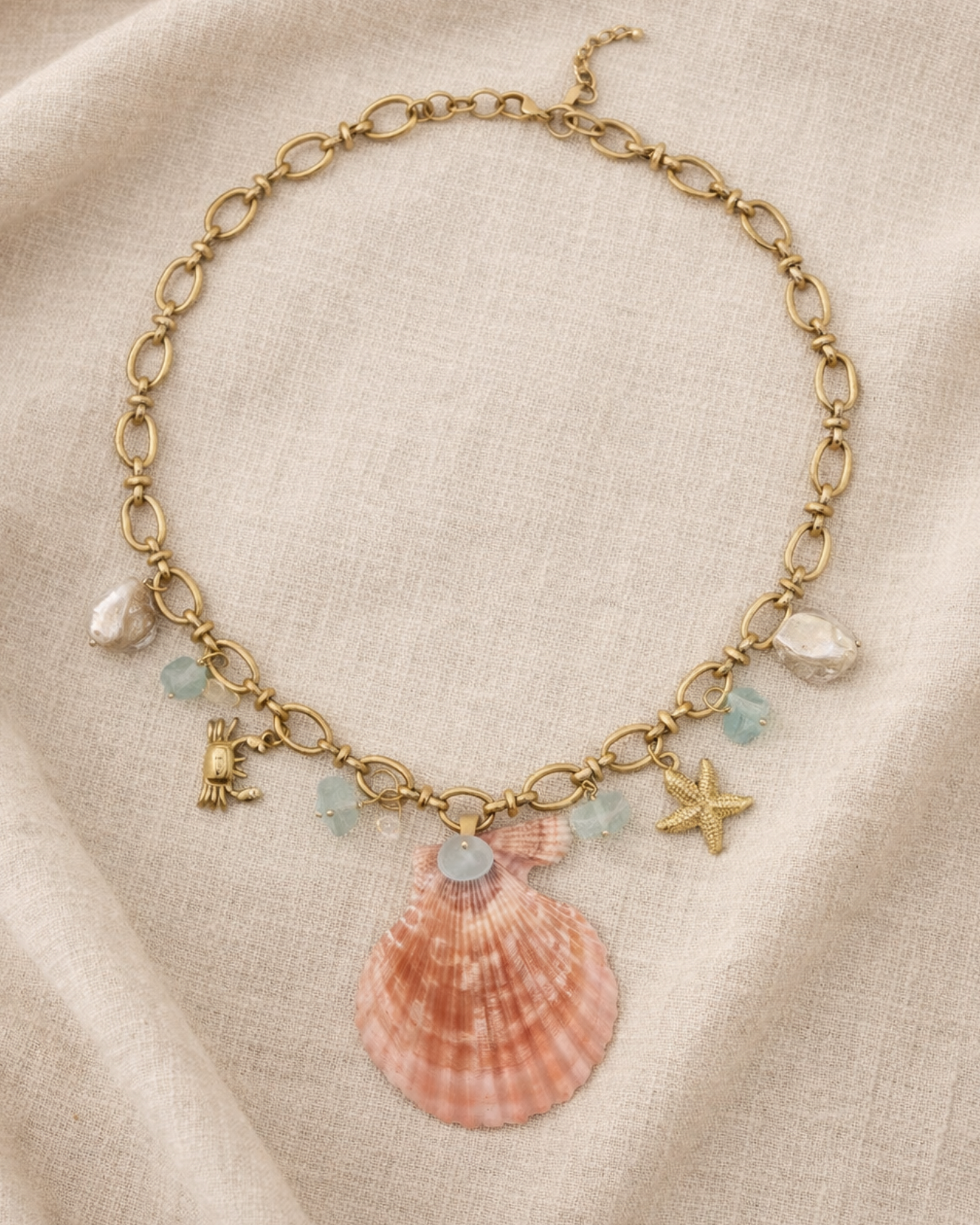 Marine Soul Charm Necklace