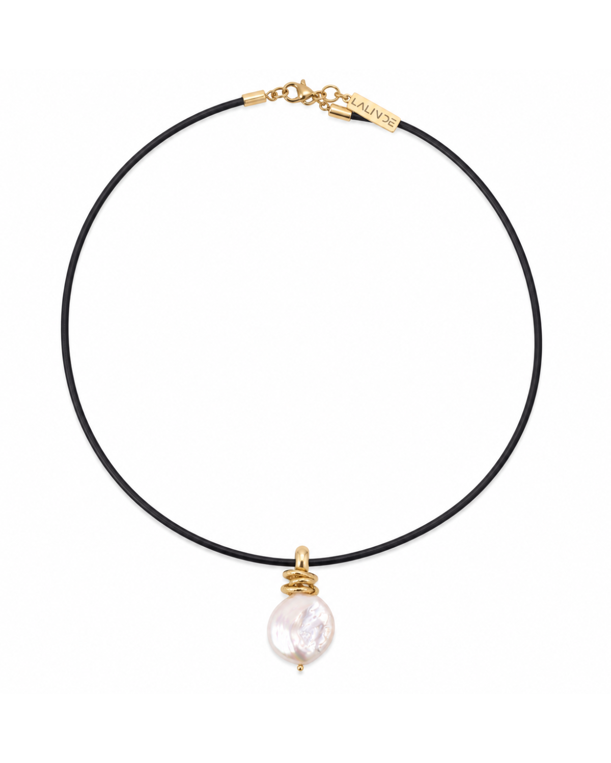 Sea of Pearl Leather Necklace
