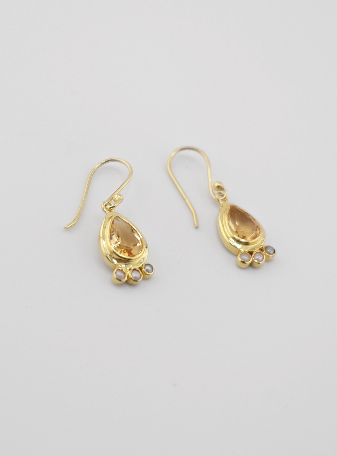 Citrine Drop Earrings