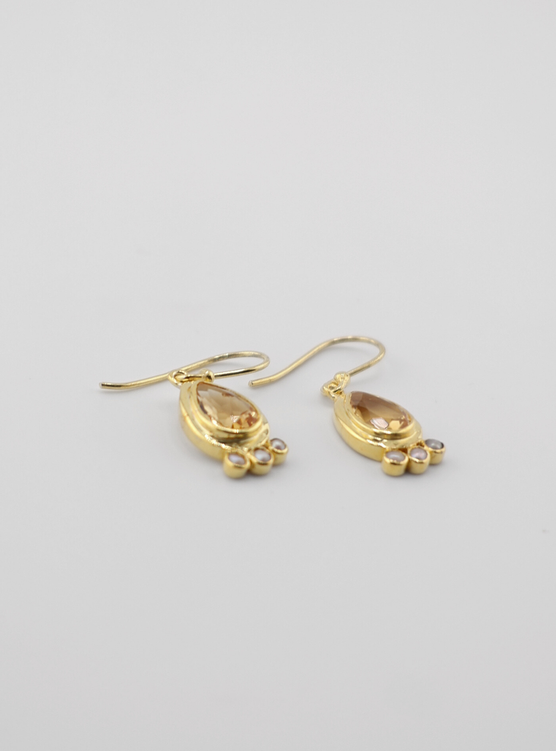 Citrine Drop Earrings