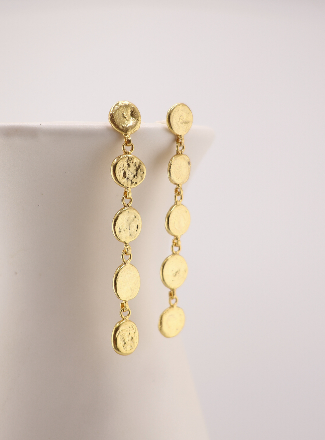 Golden Dot Earrings