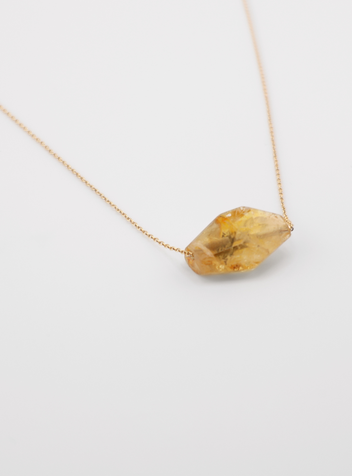 Crystalline Citrine Necklace