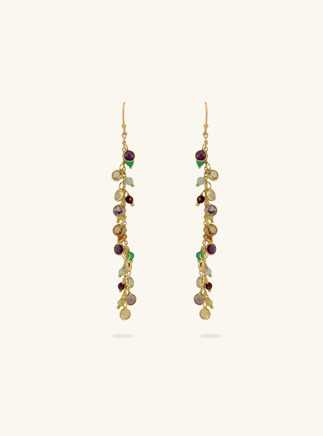 Mixed  Drop Earring