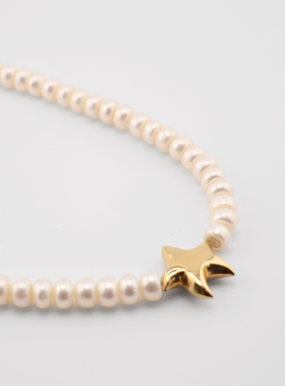 Starfish Pearls Necklace