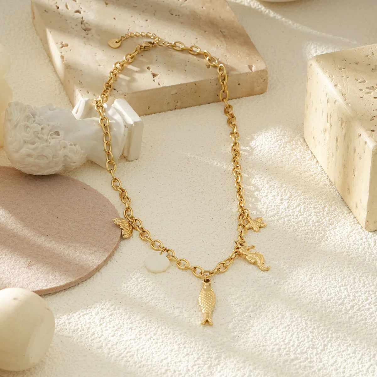 Ocean Charms-Fish Necklace