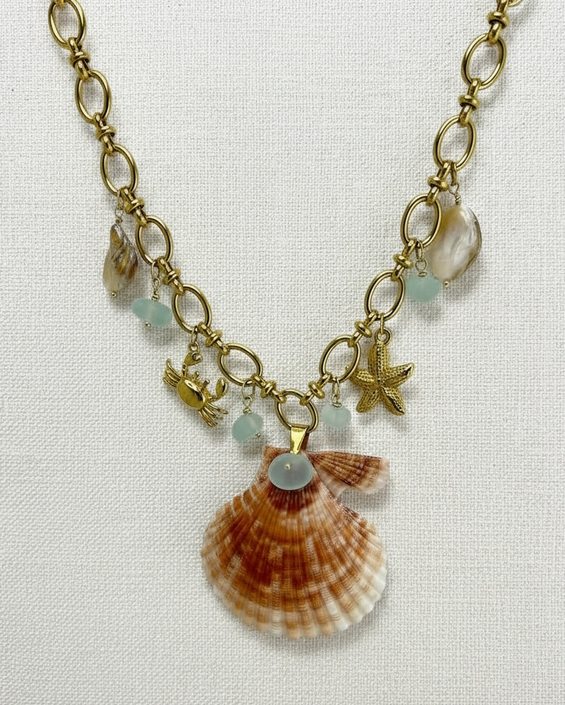 Marine Soul Charm Necklace