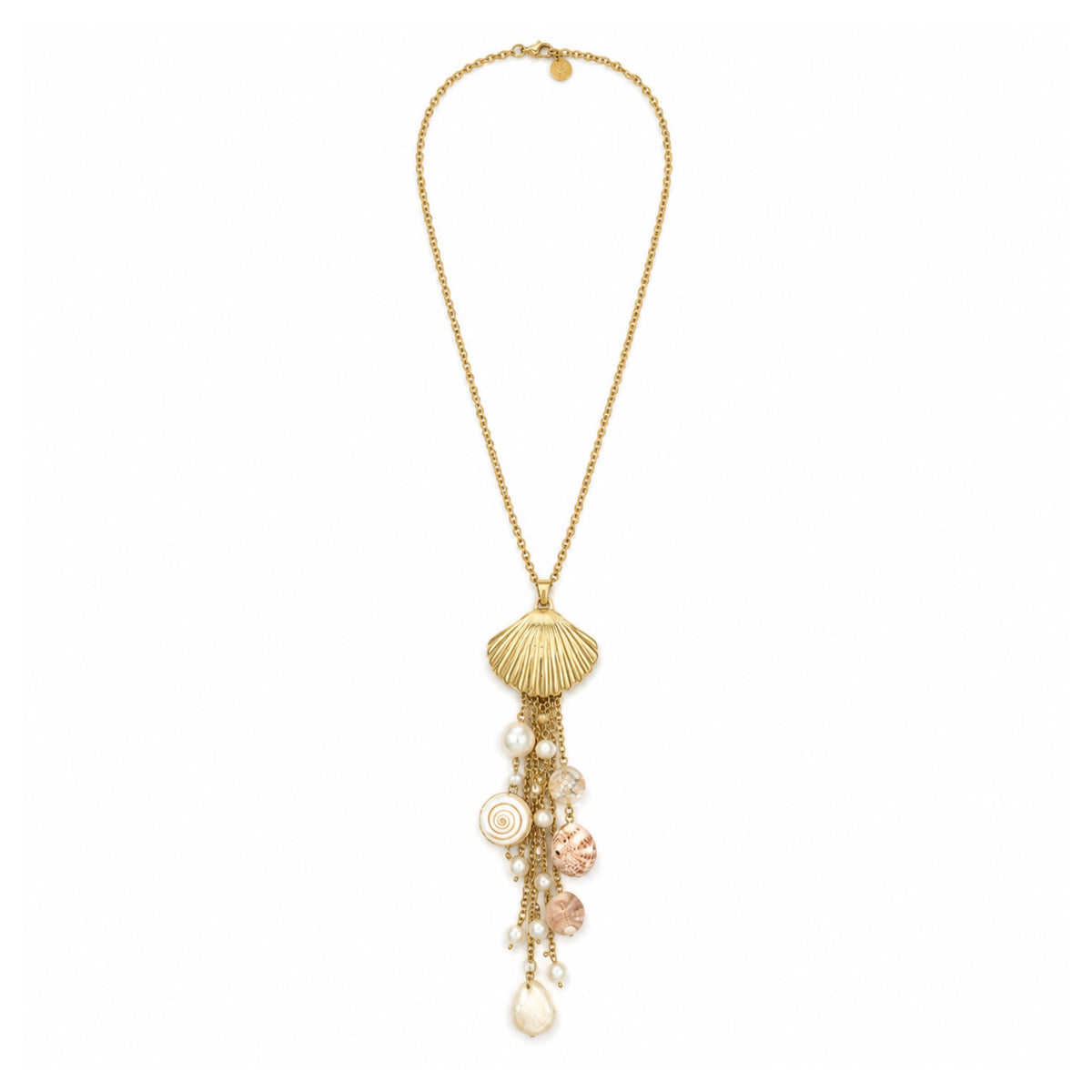 Golden Shell Necklace