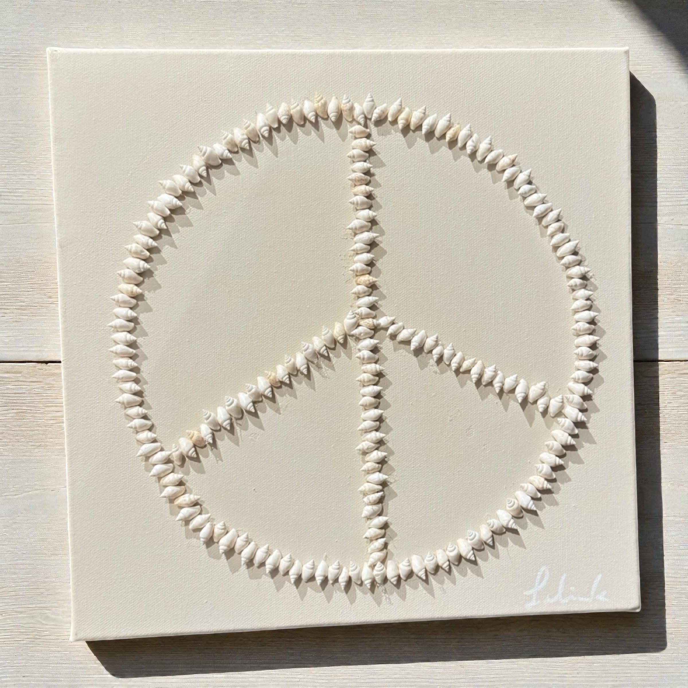 Shell Peace Art