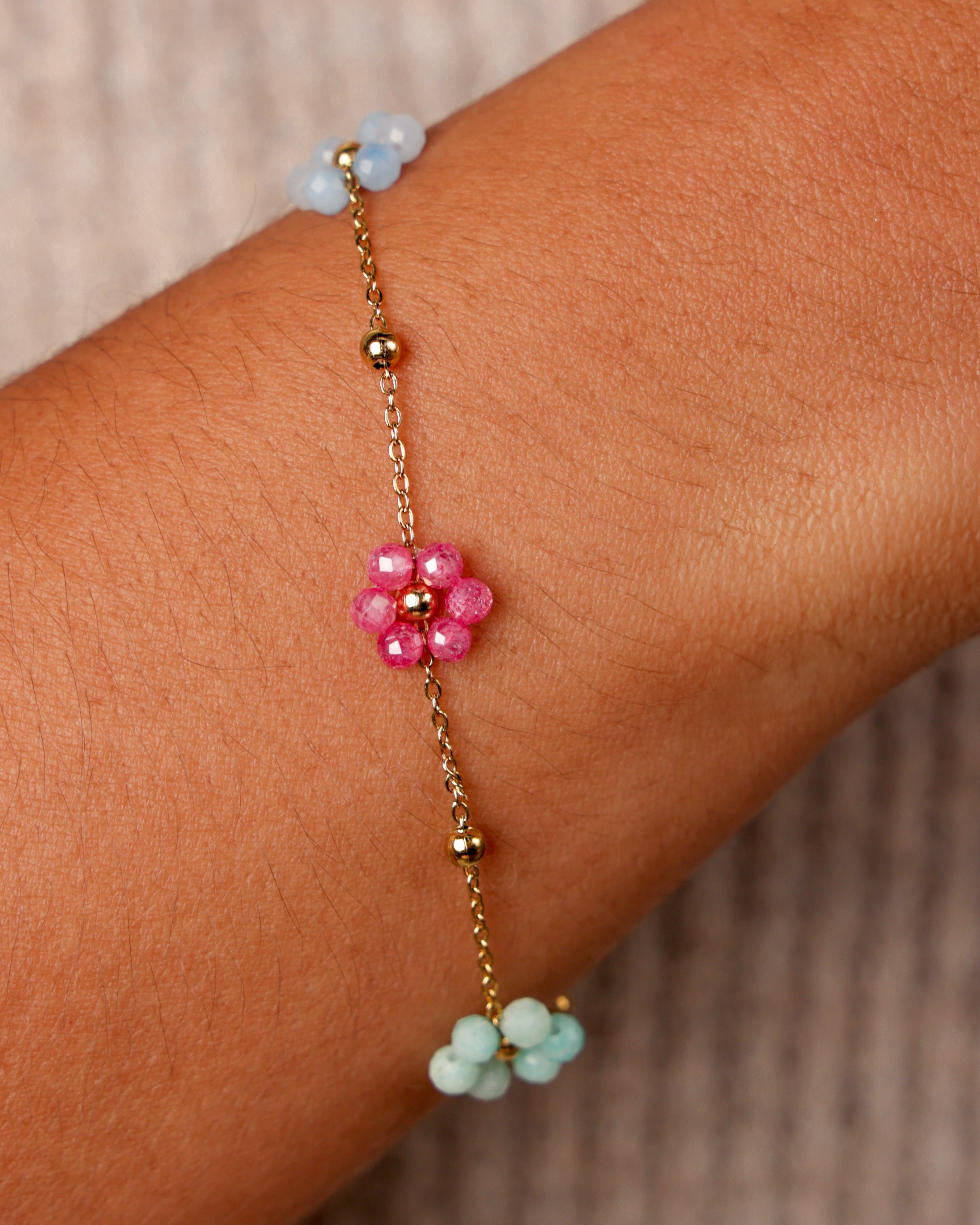 Daisy Flower Bracelet