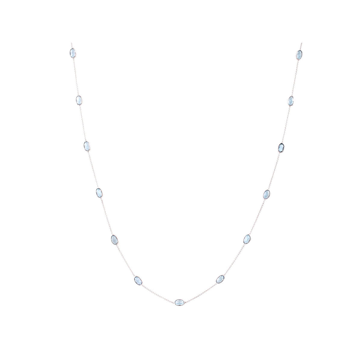 Aquamarine Serenity Necklace