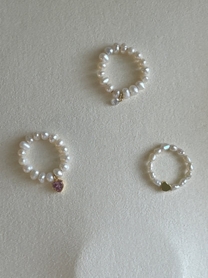 Amora Pearl Ring