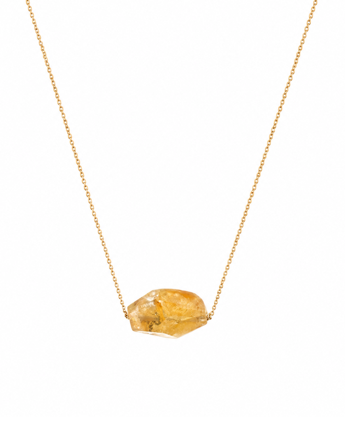 Crystalline Citrine Necklace