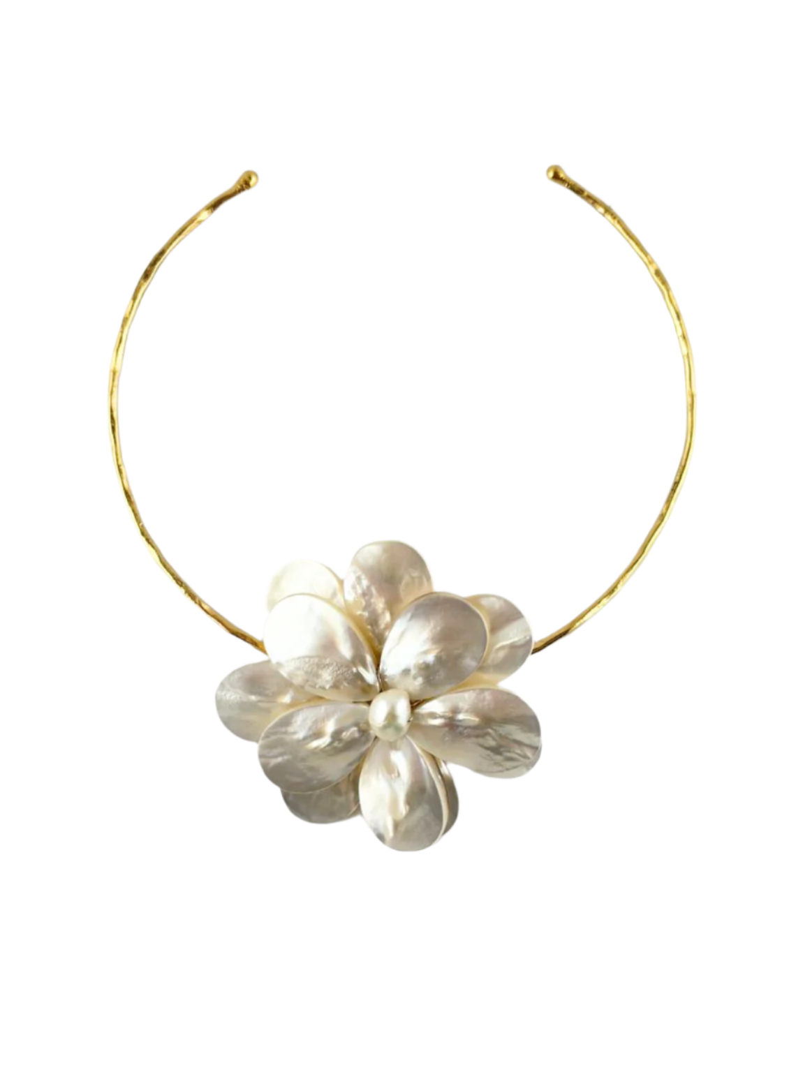 Nacre Camellia Choker