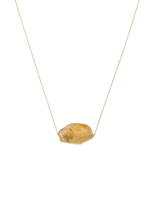 Crystalline Citrine Necklace