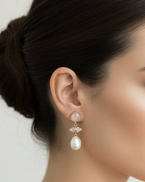 Baroque Rose Earrings