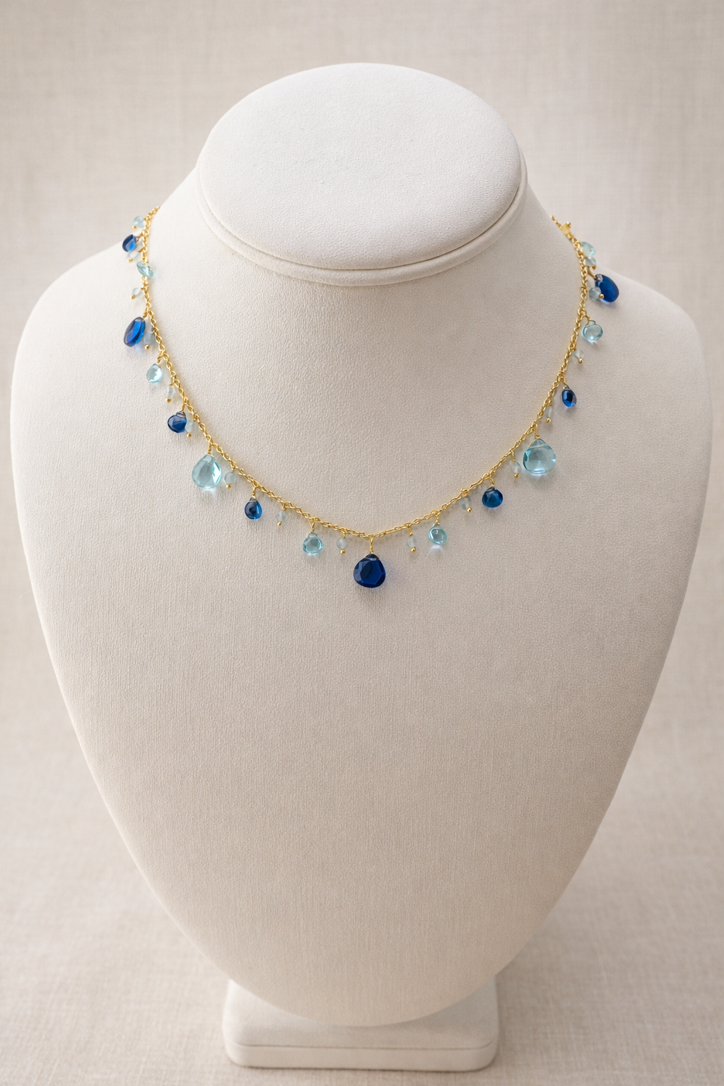 Azure Drops Necklace