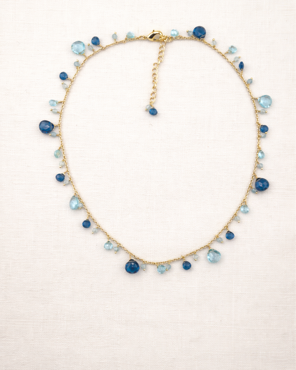 Azure Drops Necklace