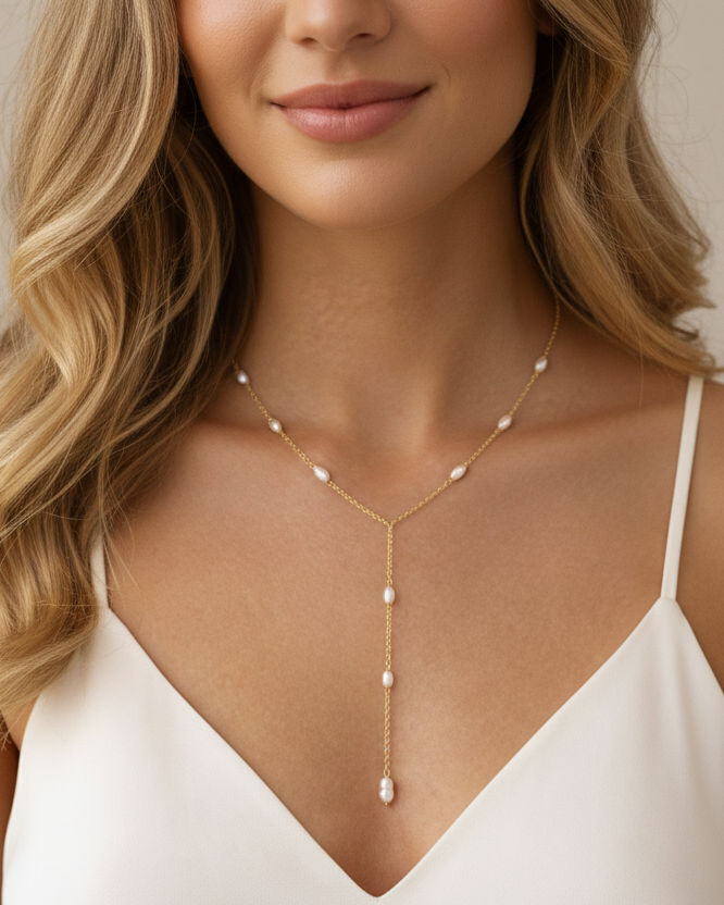 Drop Lariat Necklace